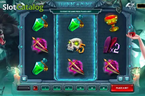 Скрин2. Vampire Curse слот