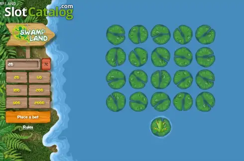 Скрин2. Swamp Land слот