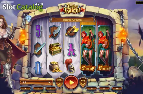 Скрин2. Lucky Knight слот