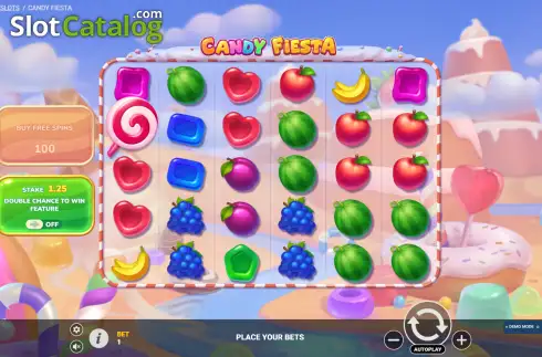 Скрин2. Candy Fiesta слот