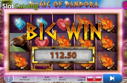 Скрин5. Magic of Pandora слот