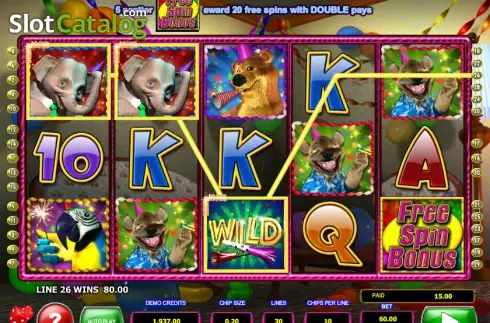 Скрин4. Wild Birthday Blast слот