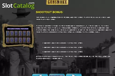 Скрин8. Gunsmoke слот
