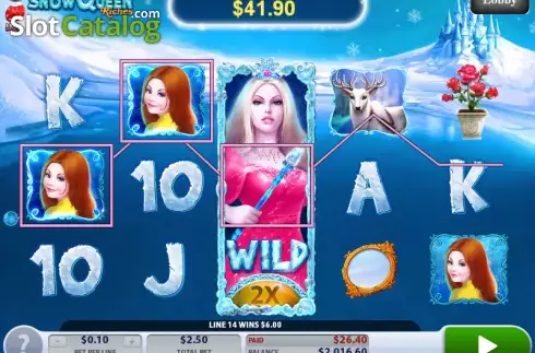 Скрин6. Snow Queen (2by2 Gaming) слот