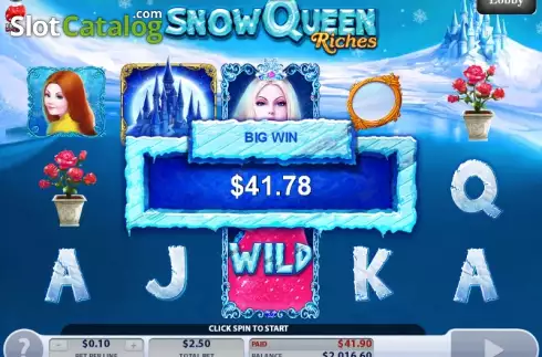 Скрин7. Snow Queen (2by2 Gaming) слот