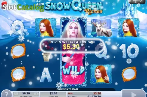 Скрин5. Snow Queen (2by2 Gaming) слот