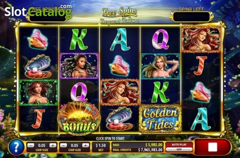 Скрин5. Golden Tides слот