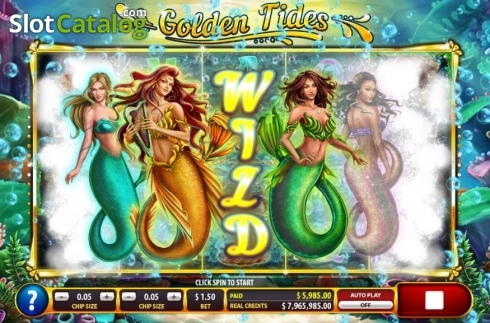 Скрин4. Golden Tides слот