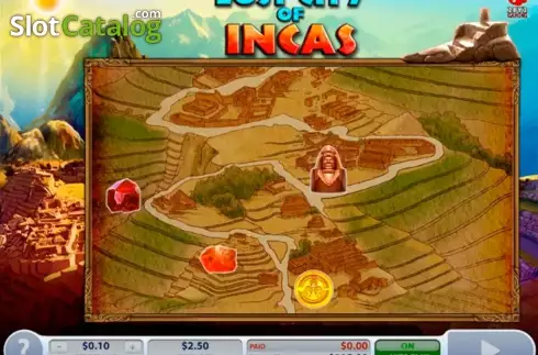 Скрин8. Lost City of Incas слот