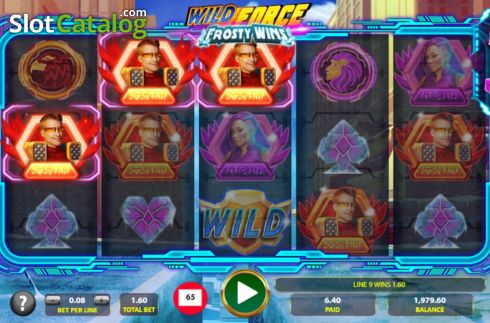 Скрин5. Wild Force Frosty Wins слот