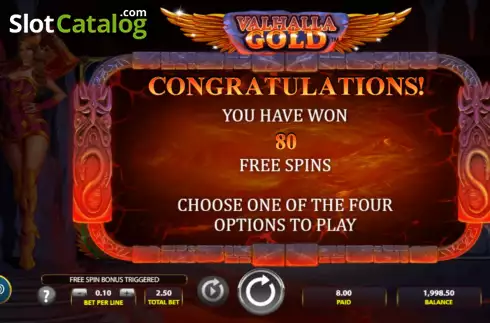 Скрин8. Valhalla Gold слот