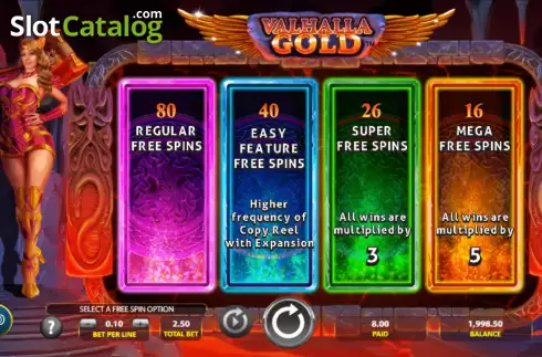 Скрин9. Valhalla Gold слот