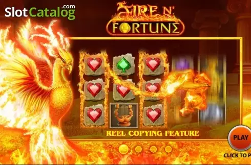 Скрин2. Fire N' Fortune слот