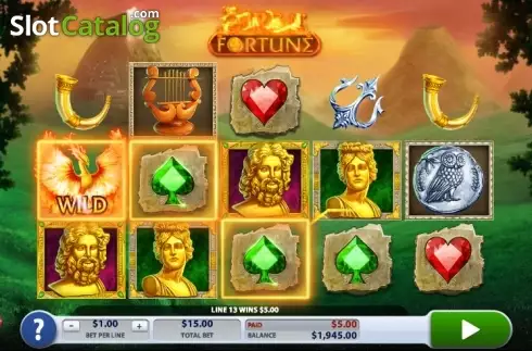 Скрин5. Fire N' Fortune слот