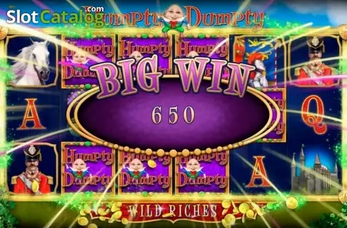 Скрин4. Humpty Dumpty Wild Riches (2by2 Gaming) слот