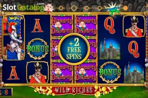 Скрин7. Humpty Dumpty Wild Riches (2by2 Gaming) слот