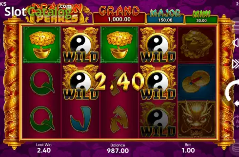 Скрин5. Dragon Pearls: Hold & Win слот