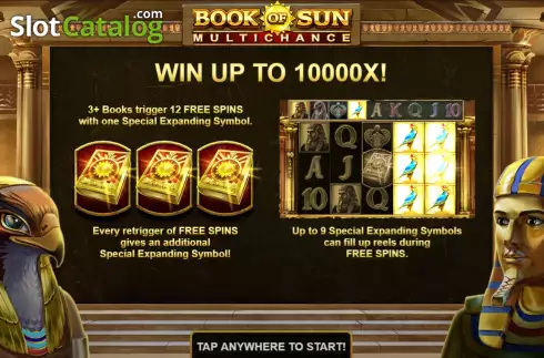 Скрин2. Book of Sun: Multi Chance слот