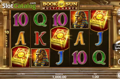 Скрин3. Book of Sun: Multi Chance слот