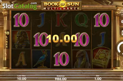 Скрин5. Book of Sun: Multi Chance слот