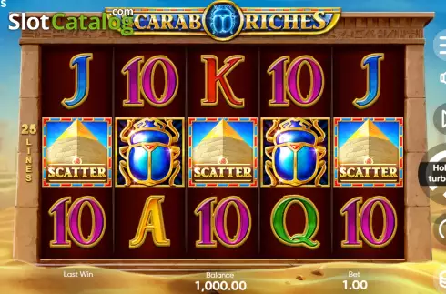 Скрин3. Scarab Riches слот