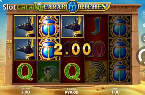 Скрин4. Scarab Riches слот