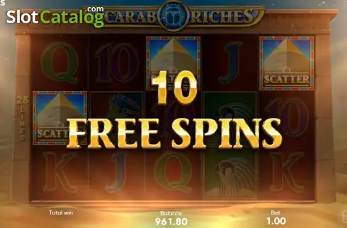 Скрин7. Scarab Riches слот