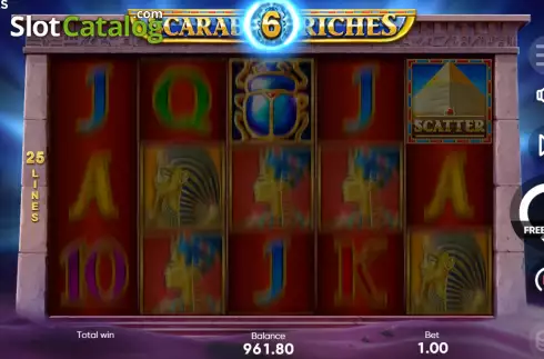 Скрин8. Scarab Riches слот