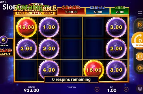 Скрин9. Super Marble слот