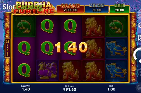 Скрин4. Buddha Fortune Hold and Win слот