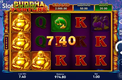 Скрин5. Buddha Fortune Hold and Win слот