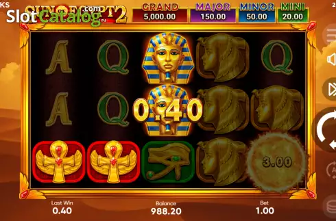 Скрин4. Sun of Egypt 2 слот