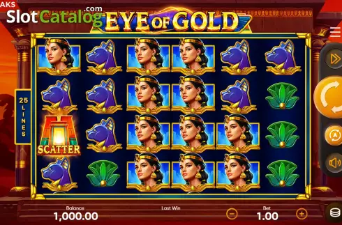 Скрин3. Eye of Gold слот