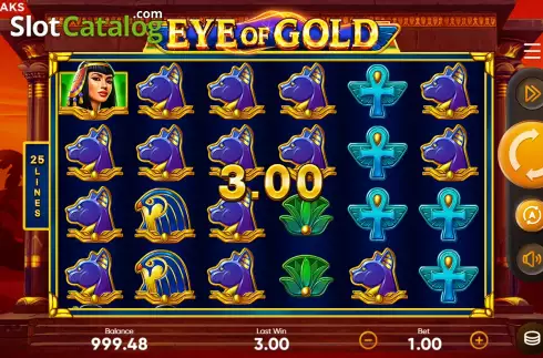 Скрин5. Eye of Gold слот