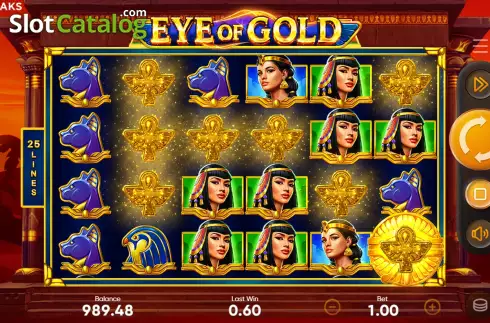 Скрин7. Eye of Gold слот