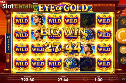 Скрин9. Eye of Gold слот