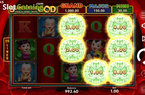 Скрин5. Super Rich God Hold and Win слот