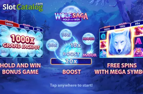 Скрин2. Wolf Saga слот