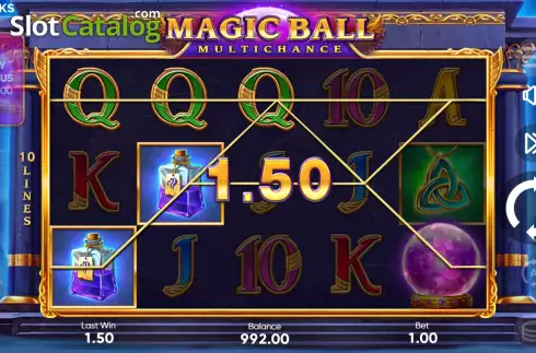 Скрин4. Magic Ball (3 Oaks) слот