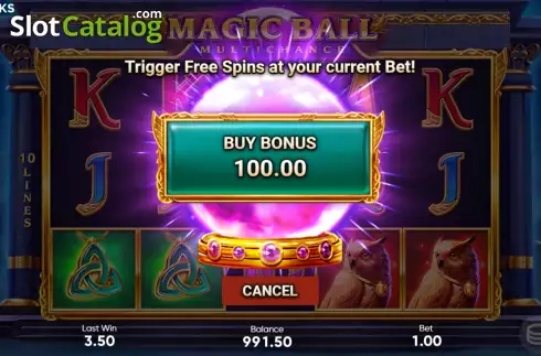 Скрин6. Magic Ball (3 Oaks) слот