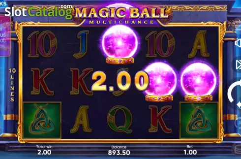 Скрин7. Magic Ball (3 Oaks) слот