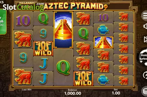 Скрин3. Aztec Pyramid Megaways слот
