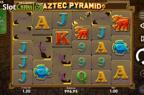 Скрин4. Aztec Pyramid Megaways слот