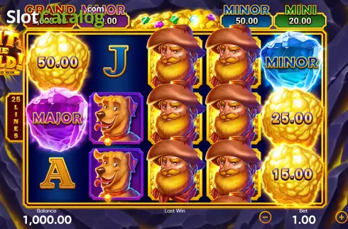 Скрин2. Hit the Gold! слот