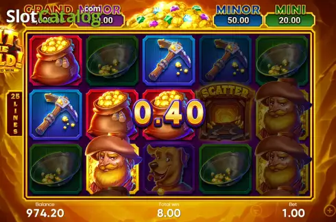 Скрин8. Hit the Gold! слот