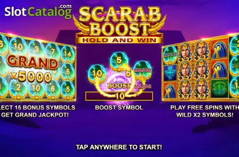 Скрин2. Scarab Boost слот