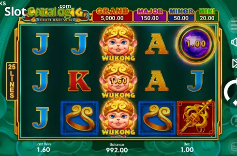 Скрин5. Wukong Hold and Win слот