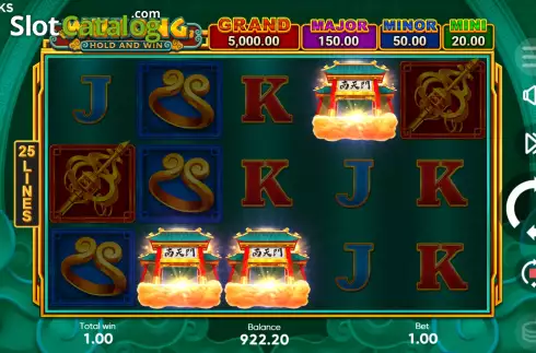 Скрин6. Wukong Hold and Win слот