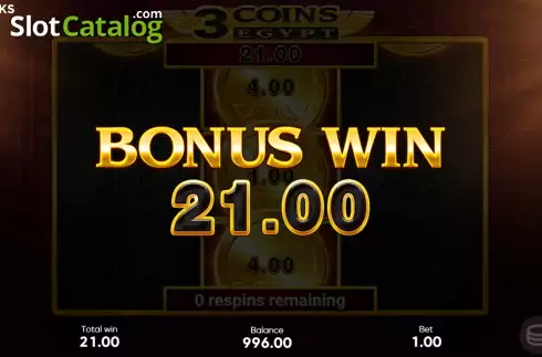 Скрин8. 3 Coins: Egypt слот