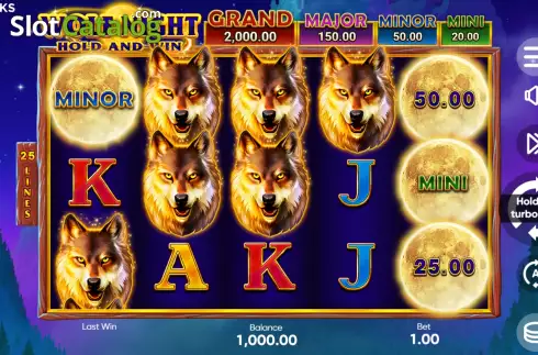 Скрин3. Wolf Night слот